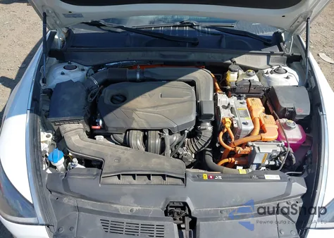 2022 Hyundai Sonata Hybrid Blue z USA, uszkodzony, nr VIN KMHL24JJ3NA045730